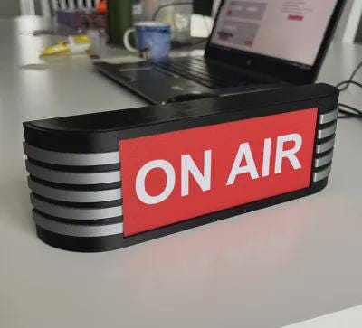 Film On Air LED Lampe - Leuchtbox