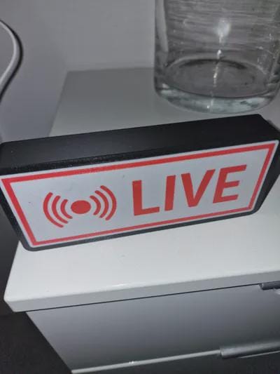 Film On Air LED Lampe - Leuchtbox