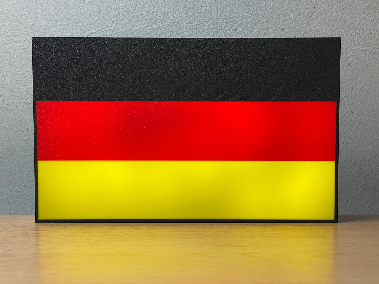 Flagge Deutschland LED Lampe - Leuchtbox
