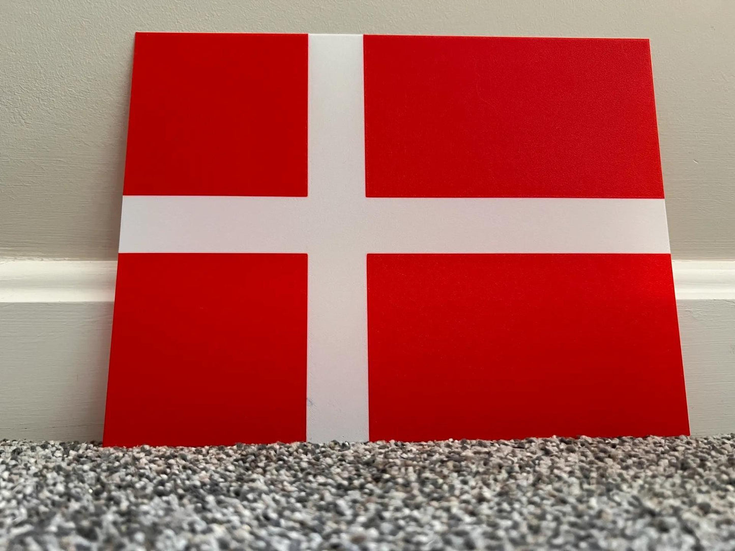 Flagge Dänemark LED Lampe - Leuchtbox