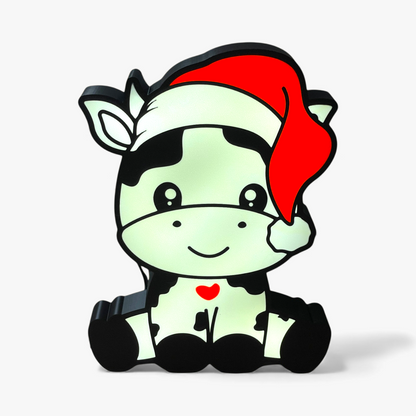 Weihnachten Kuh Lampe
