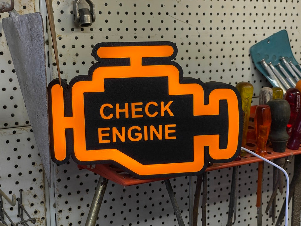 Check Engine Warnleuchte Lampe
