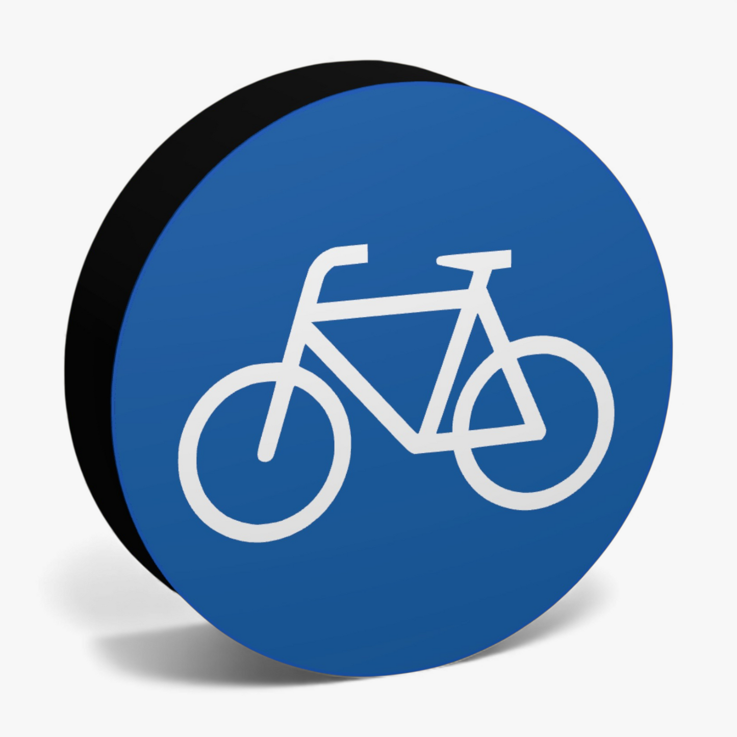 Radweg Verkehrsschild Lampe