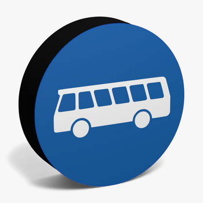 Bussonderfahrstreifen Verkehrsschild Lampe