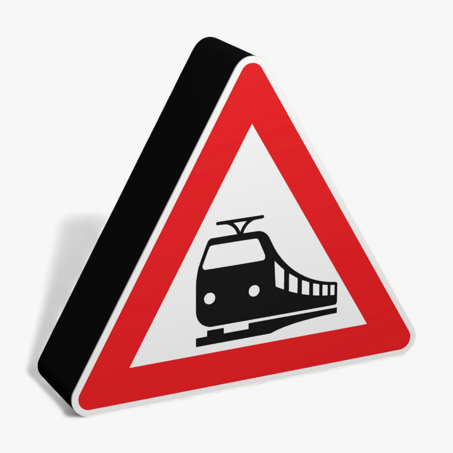 Bahnübergang Verkehrsschild Lampe