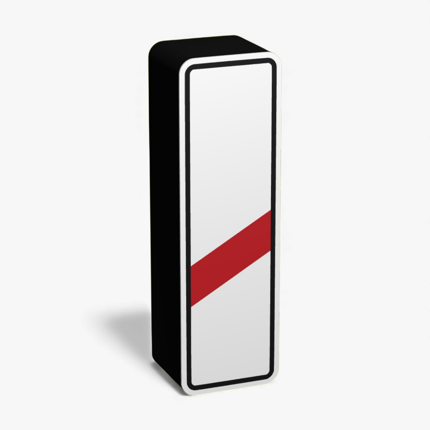 Einstreifige Bake (80m) Verkehrsschild Lampe