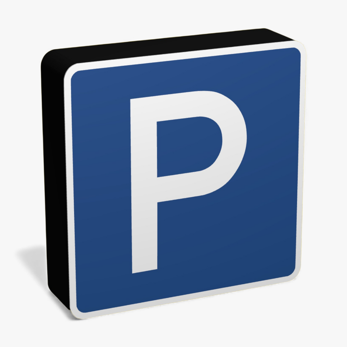 Parken Verkehrsschild Lampe