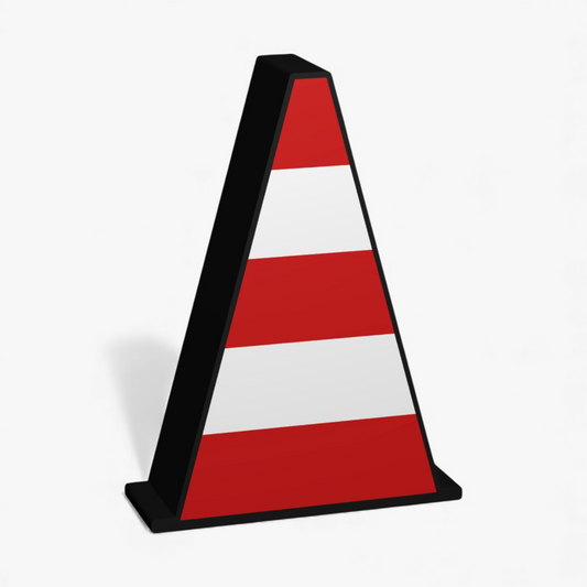 Leitkegel Verkehrsschild Lampe