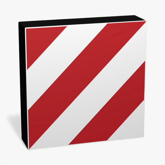 Parkwarntafel Verkehrsschild Lampe