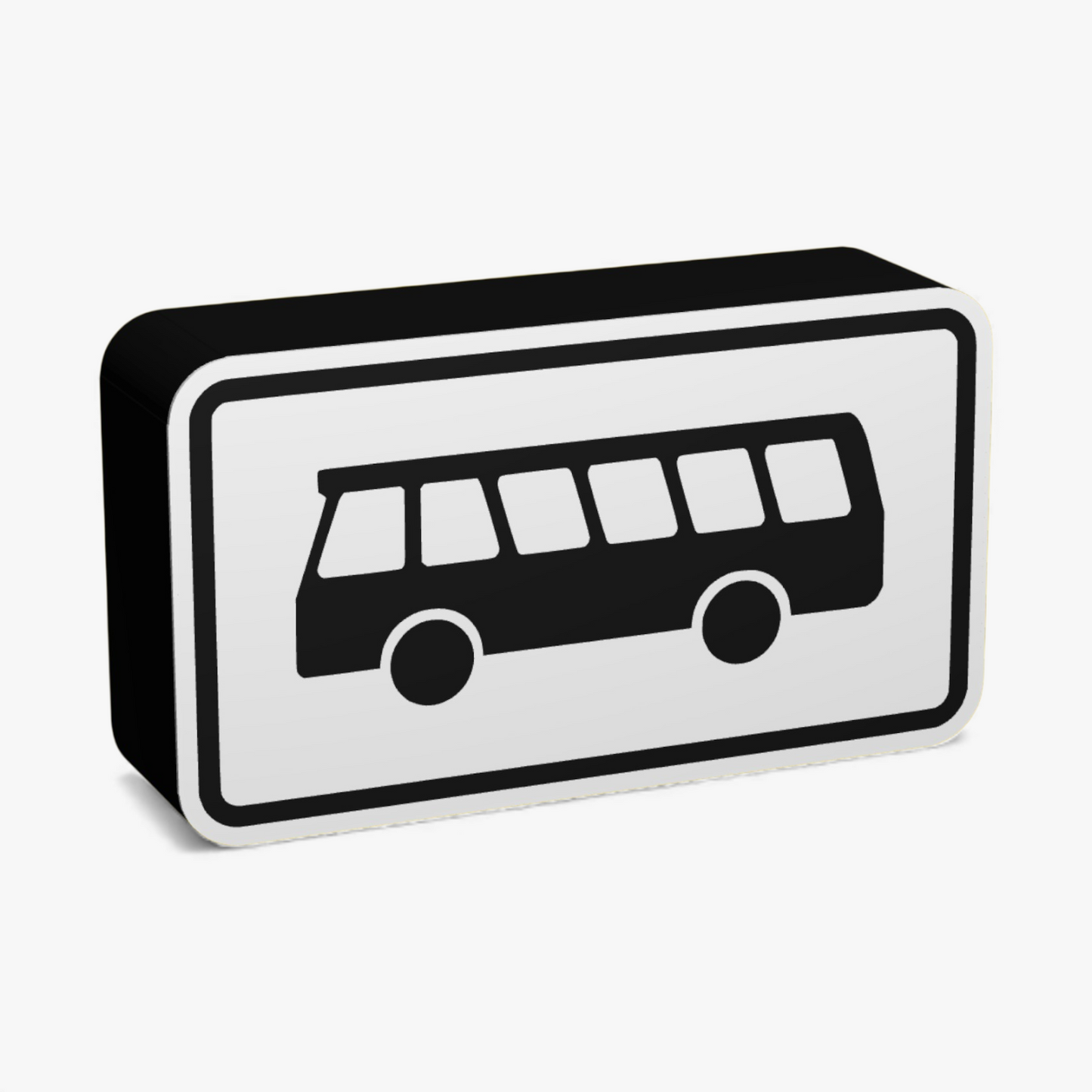 Bus Verkehrsschild Lampe