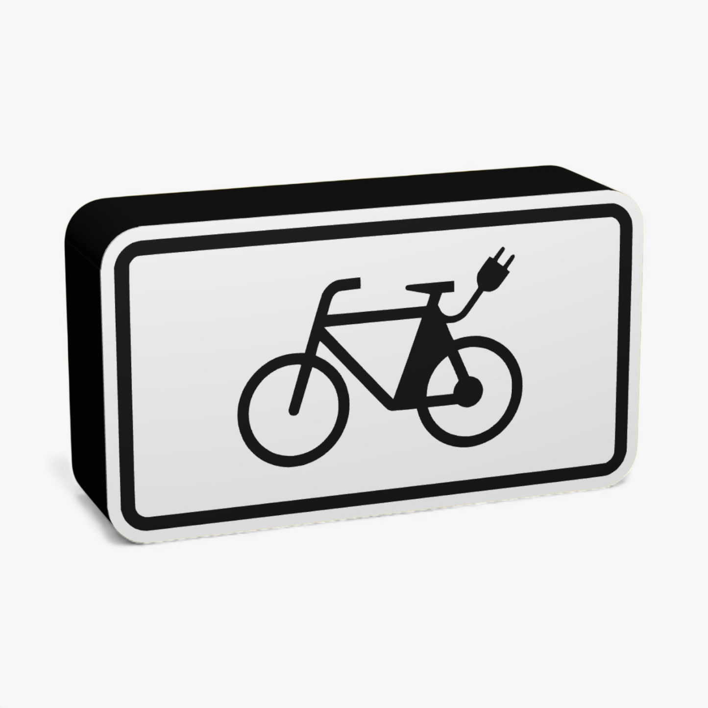 E-Bike Verkehrsschild Lampe