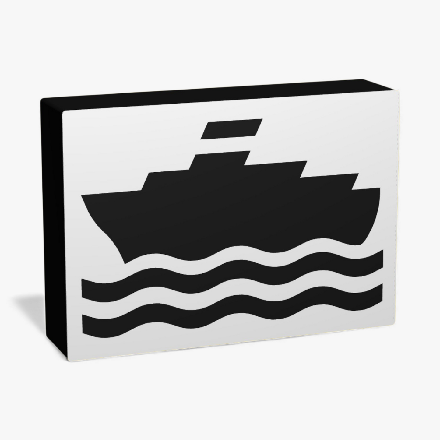 Fähre Verkehrsschild Lampe