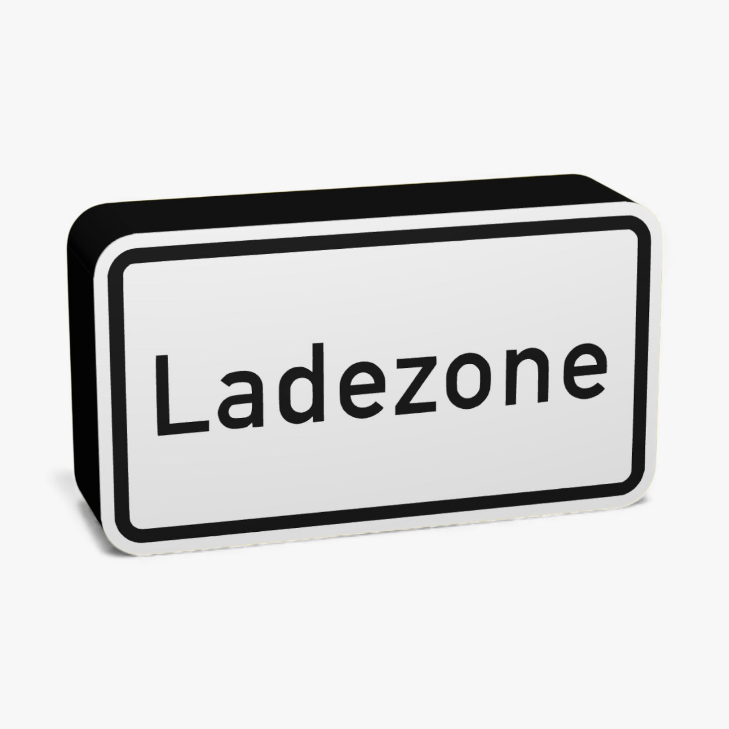Ladezone Verkehrsschild Lampe