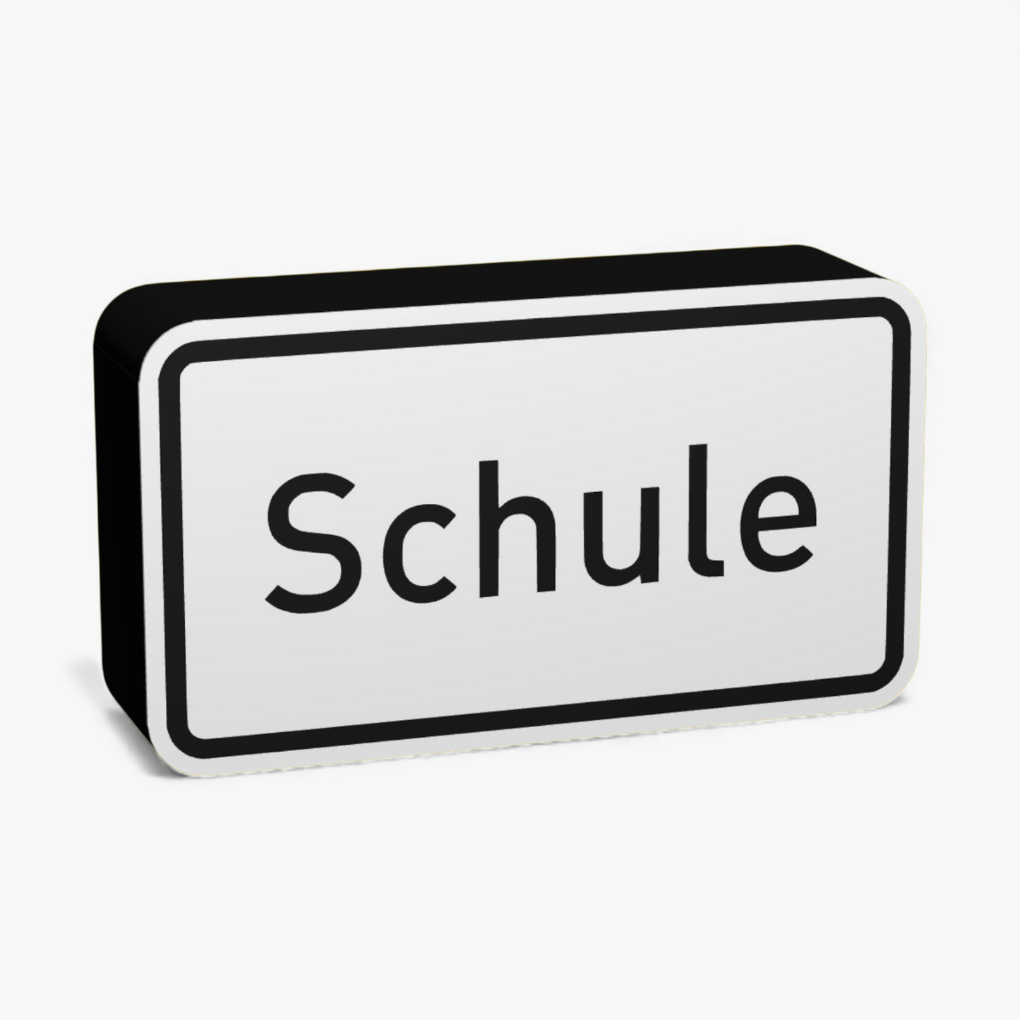 Schule Verkehrsschild Lampe