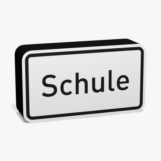 Schule Verkehrsschild Lampe