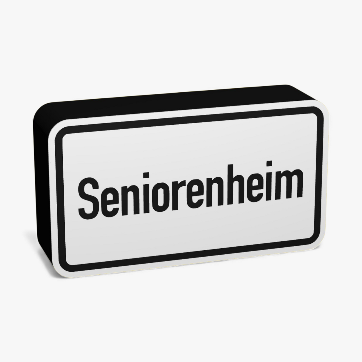 Seniorenheim Verkehrsschild Lampe