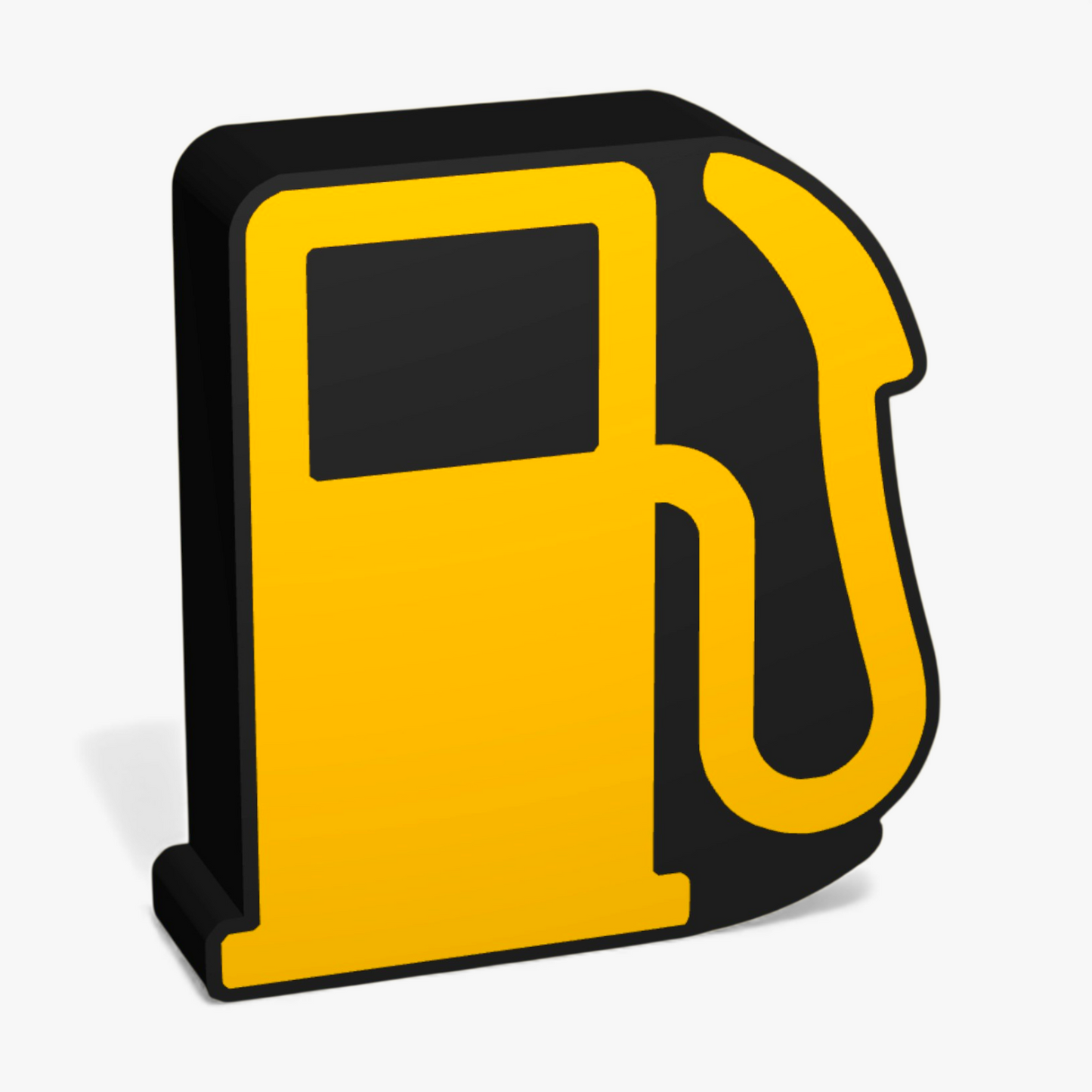 Tank Gelb Warnleuchte Lampe