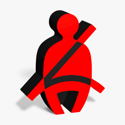 Anschnallen Warnleuchte Lampe