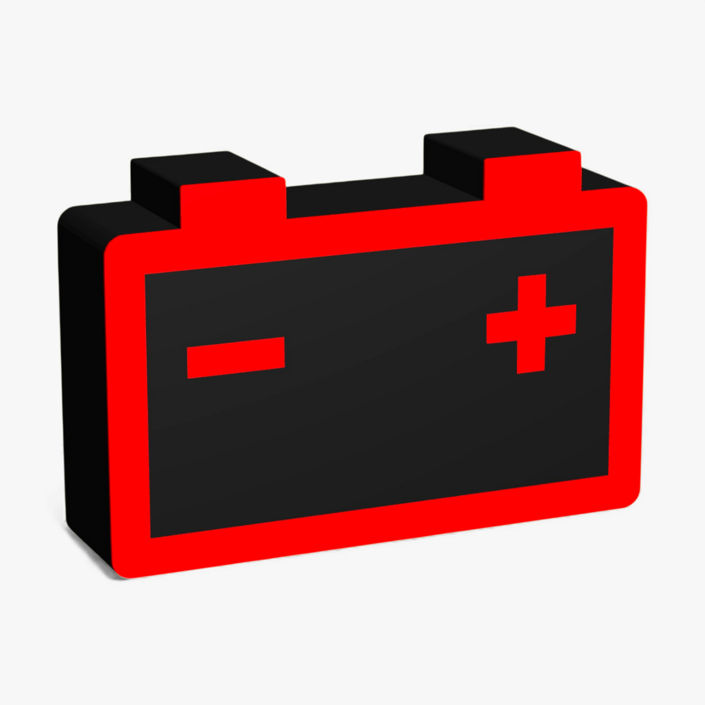 Batterie Rot Warnleuchte Lampe