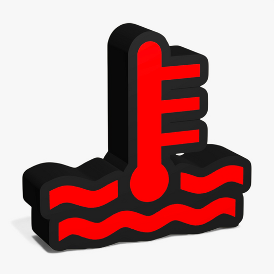 Kühlmitteltemperatur Warnleuchte Lampe