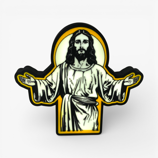 Christi offene Hände Kirche Lampe