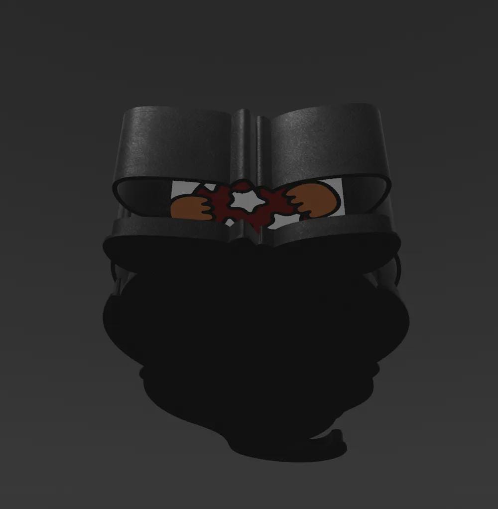 Weihnachten Gnome LED Lampe - Leuchtbox