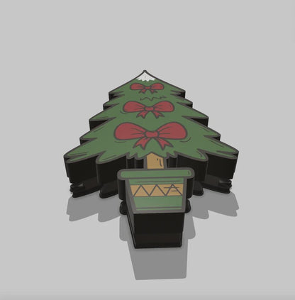 Weihnachten Weihnachtsbaum LED Lampe - Leuchtbox