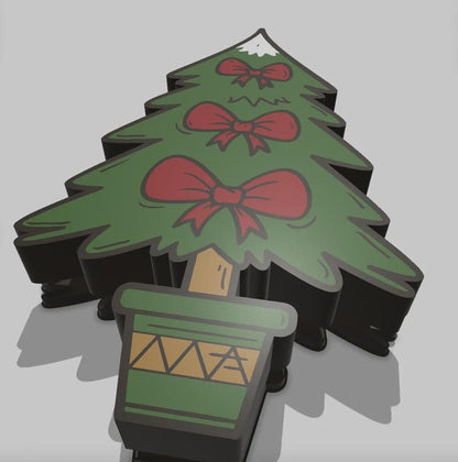 Weihnachten Weihnachtsbaum LED Lampe - Leuchtbox