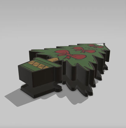 Weihnachten Weihnachtsbaum LED Lampe - Leuchtbox