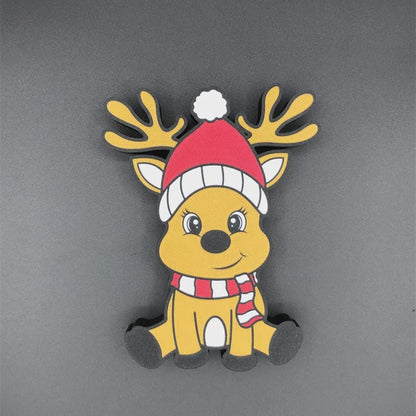 Weihnachten Lebkuchen Rentier LED Lampe - Leuchtbox