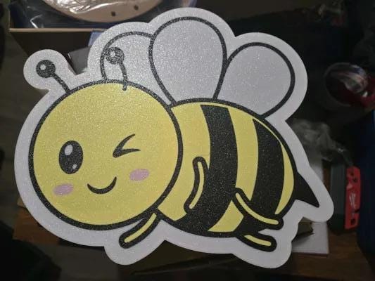 Tier Biene LED Lampe - Leuchtbox