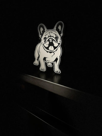 Tier Hund Französische Bulldogge LED Lampe - Leuchtbox
