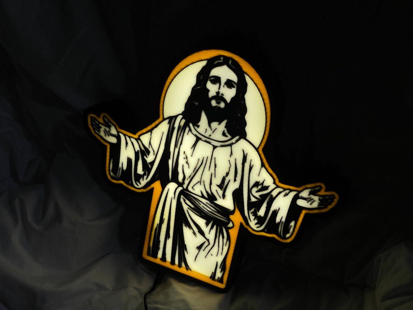 Glaube Jesus LED Lampe - Leuchtbox