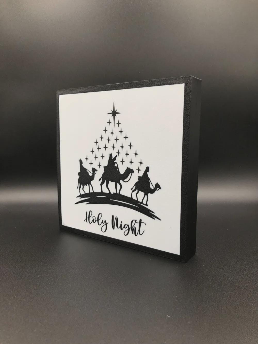 Glaube Jesus Holy Kings LED Lampe - Leuchtbox