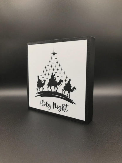 Glaube Jesus Holy Kings LED Lampe - Leuchtbox