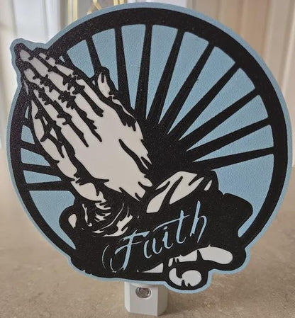 Glaube Jesus Faith LED Lampe - Leuchtbox