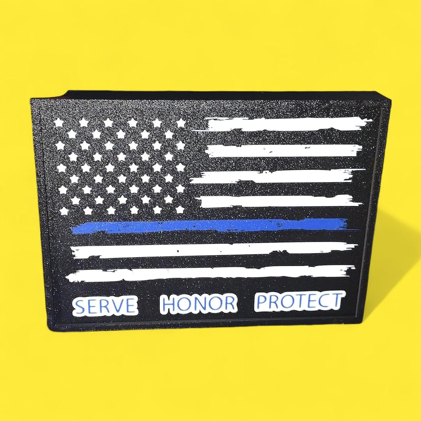 Flagge USA Serve Honor Protect LED Lampe - Leuchtbox