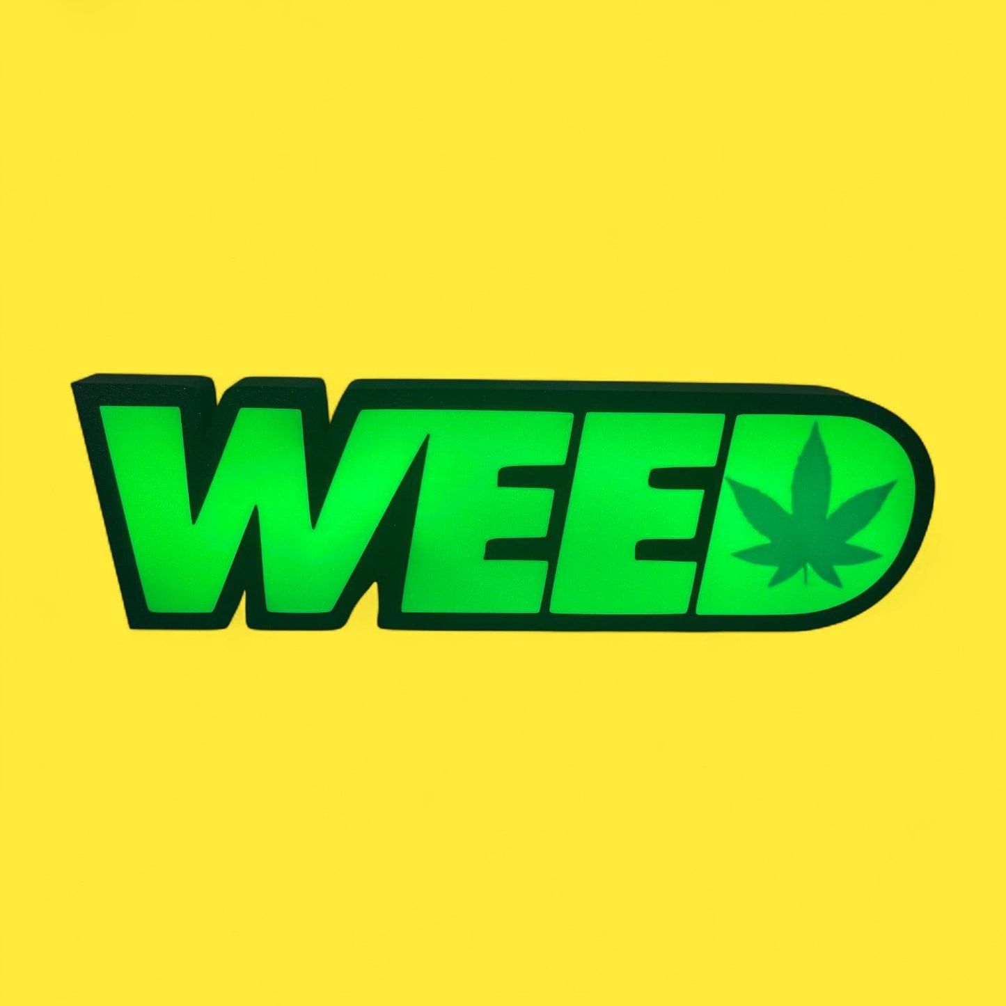 Weed 420 LED Lampe - Leuchtbox
