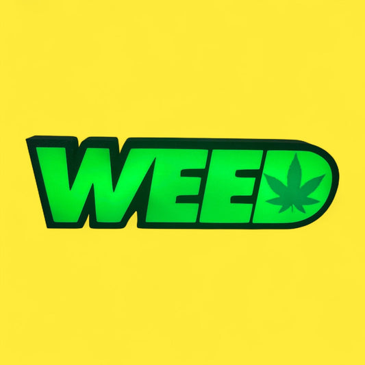 Weed 420 LED Lampe - Leuchtbox
