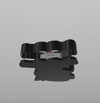 Weihnachten Kuh LED Lampe - Leuchtbox