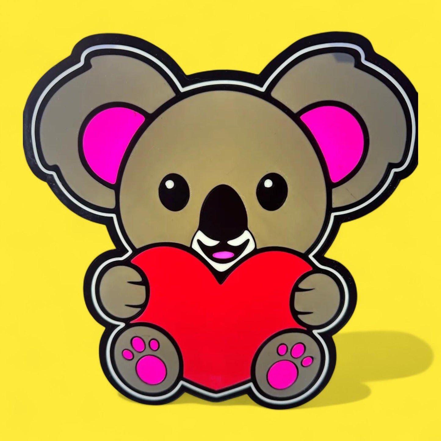 Valentinstag Koala LED Lampe - Leuchtbox