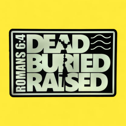 Glaube Jesus Roman 6:4 LED Lampe - Leuchtbox