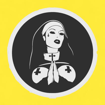 Glaube Jesus Attraktive Nonne LED Lampe - Leuchtbox