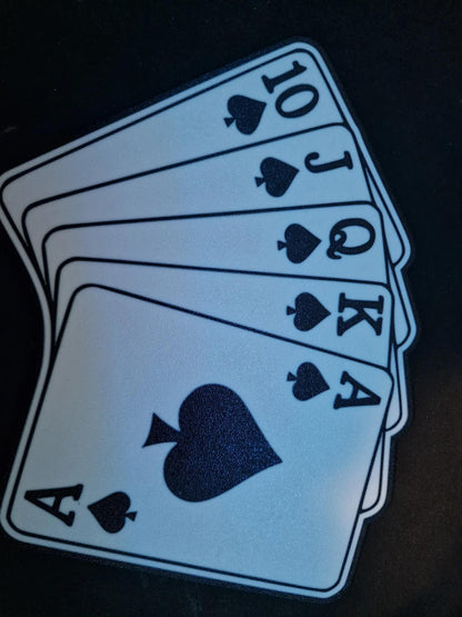 Piek Ass Spielkarten LED Lampe - Leuchtbox