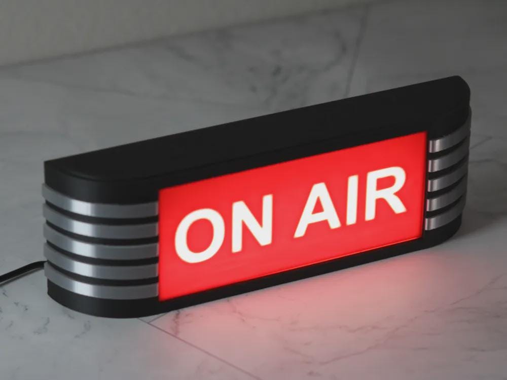 Film On Air LED Lampe - Leuchtbox