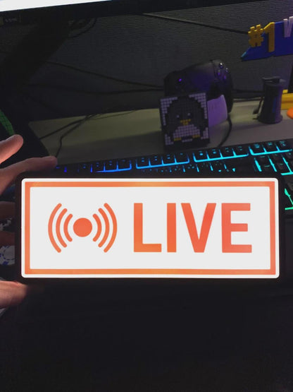 Film On Air LED Lampe - Leuchtbox