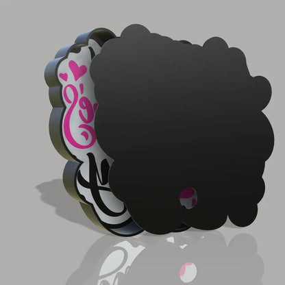 Valentinstag Happy Valentines Day LED Lampe - Leuchtbox