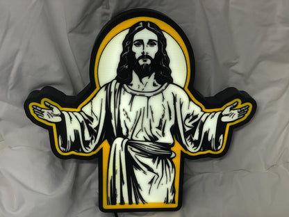 Glaube Jesus LED Lampe - Leuchtbox