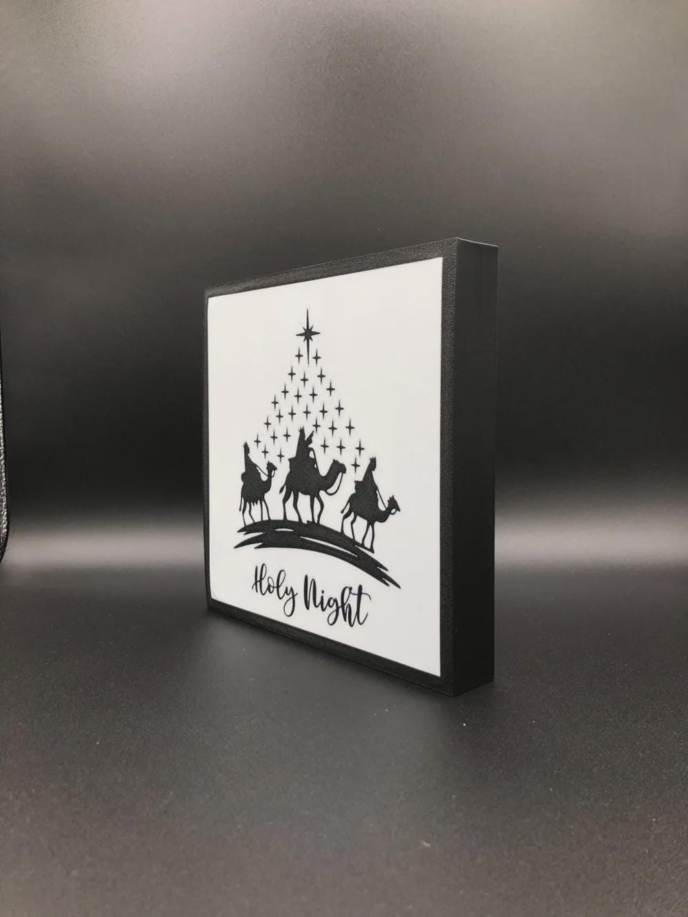 Glaube Jesus Holy Kings LED Lampe - Leuchtbox