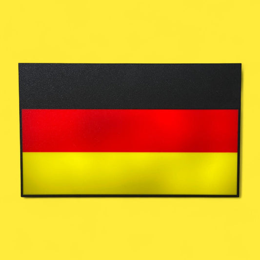 Flagge Deutschland LED Lampe - Leuchtbox